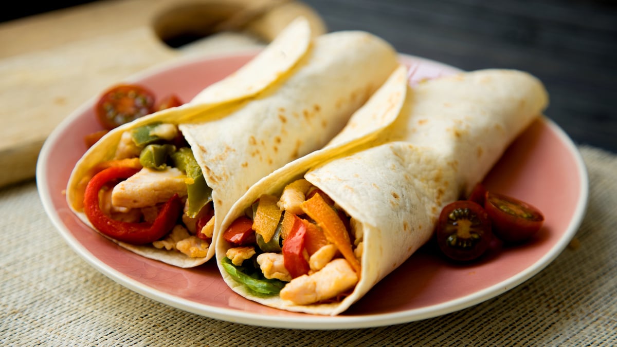 Chicken fajitas